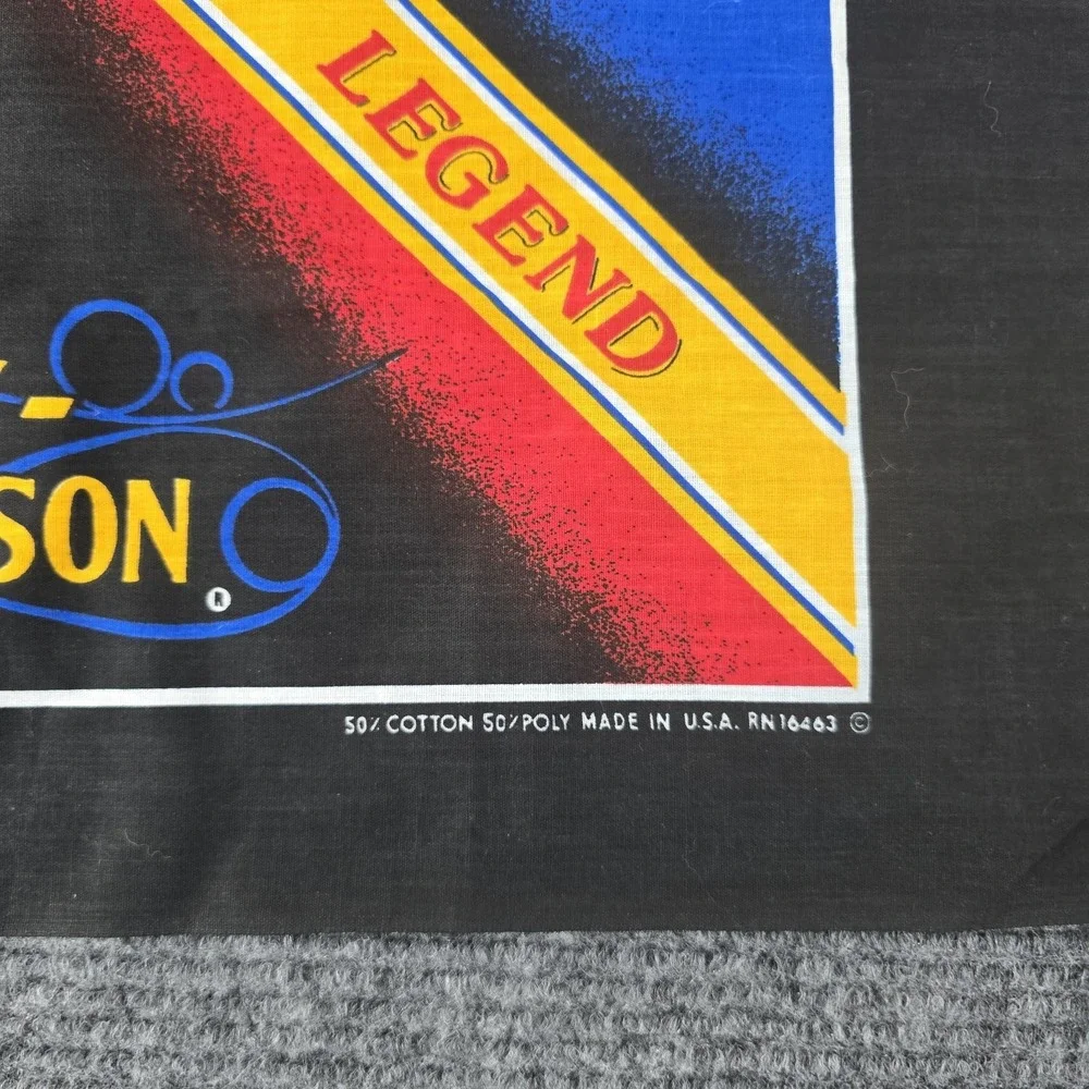 Vintage Harley-Davidson Legend  American Eagle Bandana Handkerchief Made In USA